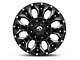 Fuel Wheels Assault Satin Black Milled 5-Lug Wheel; 17x8.5; 25mm Offset (09-18 RAM 1500)