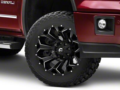 Fuel Wheels Assault Satin Black Milled 6-Lug Wheel; 20x10; -18mm Offset (14-18 Sierra 1500)