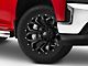 Fuel Wheels Assault Satin Black Milled 6-Lug Wheel; 20x10; -22mm Offset (19-24 Silverado 1500)