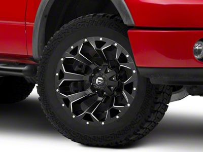 Fuel Wheels Assault Satin Black Milled 6-Lug Wheel; 20x12; -43mm Offset (04-08 F-150)