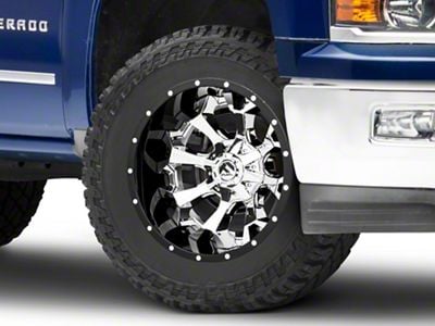 Fuel Wheels Assault Chrome 6-Lug Wheel; 20x12; -43mm Offset (14-18 Silverado 1500)