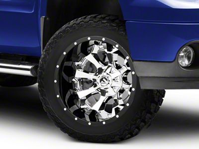 Fuel Wheels Assault Chrome 6-Lug Wheel; 20x12; -43mm Offset (07-13 Sierra 1500)