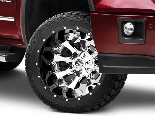Fuel Wheels Assault Chrome 6-Lug Wheel; 22x12; -44mm Offset (14-18 Sierra 1500)