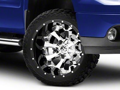 Fuel Wheels Assault Chrome 6-Lug Wheel; 22x12; -44mm Offset (07-13 Sierra 1500)