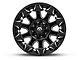 Fuel Wheels Battle Axe Gloss Black Milled 5-Lug Wheel; 20x12; -44mm Offset (09-18 RAM 1500)