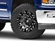 Fuel Wheels Battle Axe Gloss Black Milled 6-Lug Wheel; 20x10; -18mm Offset (14-18 Silverado 1500)