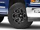 Fuel Wheels Beast Gloss Black Milled 6-Lug Wheel; 20x12; -44mm Offset (14-18 Silverado 1500)