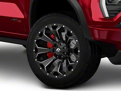 Fuel Wheels Assault Matte Black Milled 6-Lug Wheel; 20x9; 19mm Offset (23-25 Canyon)