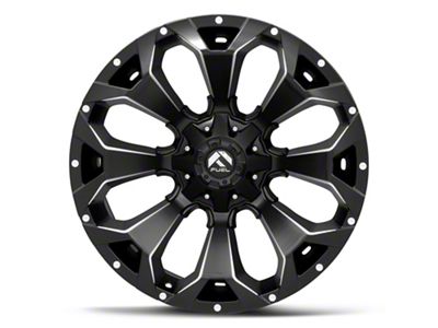 Fuel Wheels Assault Matte Black Milled 6-Lug Wheel; 24x11; -24mm Offset (23-25 Canyon)
