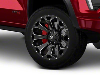 Fuel Wheels Assault Matte Black Milled 6-Lug Wheel; 20x9; 35mm Offset (23-25 Canyon)