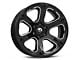 Fuel Wheels Beast Gloss Black Milled 6-Lug Wheel; 20x9; 20mm Offset (23-24 Canyon)