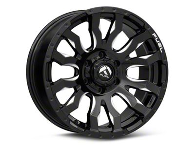 Fuel Wheels Blitz Gloss Black Milled 6-Lug Wheel; 22x10; -18mm Offset (23-25 Canyon)