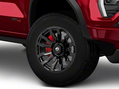 Fuel Wheels Blitz Gloss Black 6-Lug Wheel; 17x9; 1mm Offset (23-25 Canyon)
