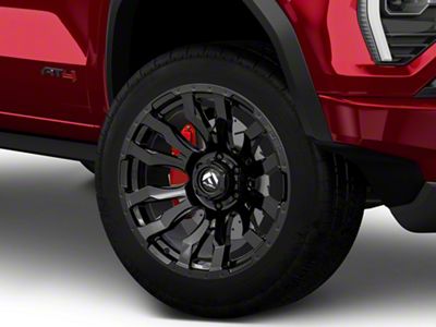 Fuel Wheels Blitz Gloss Black 6-Lug Wheel; 20x10; -18mm Offset (23-25 Canyon)