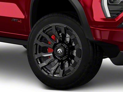 Fuel Wheels Blitz Gloss Black 6-Lug Wheel; 20x9; 20mm Offset (23-25 Canyon)