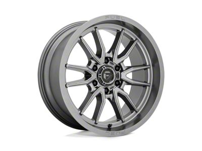 Fuel Wheels Clash Gun Metal 6-Lug Wheel; 20x9; 1mm Offset (23-25 Canyon)