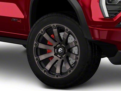 Fuel Wheels Diesel Matte Black Double Dark Tint 6-Lug Wheel; 20x9; 1mm Offset (23-25 Canyon)