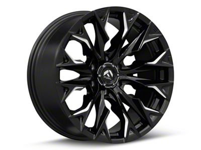 Fuel Wheels Flame Gloss Black Milled 6-Lug Wheel; 22x10; -18mm Offset (23-25 Canyon)