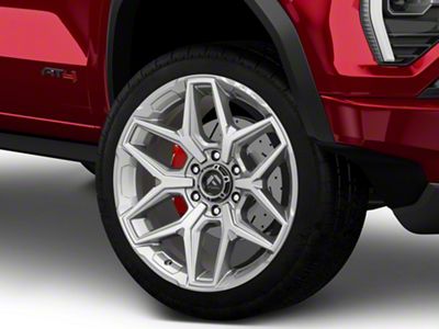 Fuel Wheels Flux Platinum 6-Lug Wheel; 22x9.5; 20mm Offset (23-26 Canyon)