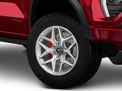 Fuel Wheels Flux Platinum 6-Lug Wheel; 18x9; 1mm Offset (23-25 Canyon)