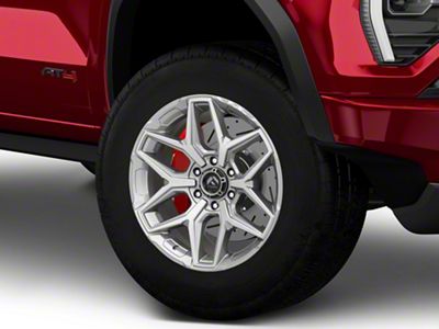 Fuel Wheels Flux Platinum 6-Lug Wheel; 18x9; 20mm Offset (23-25 Canyon)