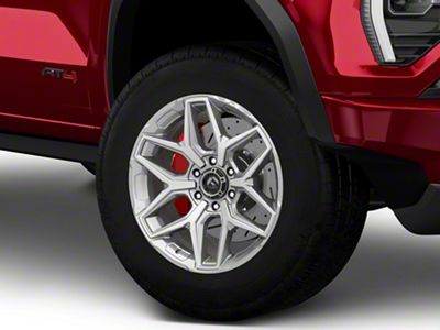 Fuel Wheels Flux Platinum 6-Lug Wheel; 18x9; 30mm Offset (23-25 Canyon)