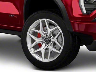 Fuel Wheels Flux Platinum 6-Lug Wheel; 20x10; -18mm Offset (23-25 Canyon)