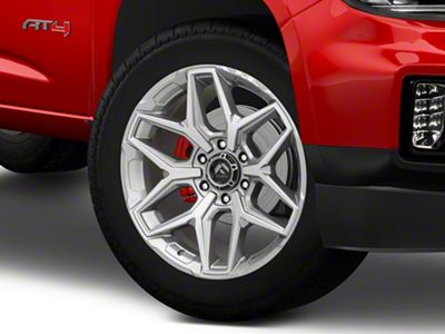 Fuel Wheels Flux Platinum 6-Lug Wheel; 20x9; 20mm Offset (15-22 Canyon)