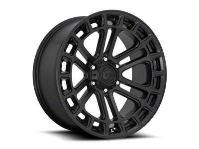Fuel Wheels Heater Matte Black 6-Lug Wheel; 18x9; 1mm Offset (23-25 Canyon)