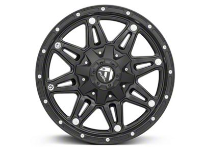 Fuel Wheels Hostage Matte Black 6-Lug Wheel; 18x9; 20mm Offset (23-25 Canyon)