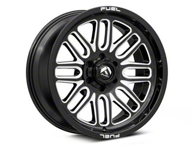 Fuel Wheels Ignite Gloss Black Milled 6-Lug Wheel; 20x9; 1mm Offset (23-25 Canyon)