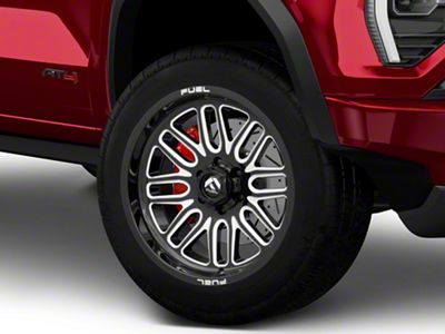 Fuel Wheels Ignite Gloss Black Milled 6-Lug Wheel; 20x9; 1mm Offset (23-25 Canyon)