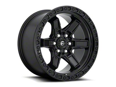 Fuel Wheels Kicker Matte Black 6-Lug Wheel; 20x9; 20mm Offset (23-25 Canyon)