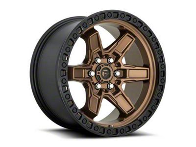 Fuel Wheels Kicker Matte Bronze 6-Lug Wheel; 20x9; 20mm Offset (23-25 Canyon)