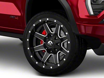 Fuel Wheels Maverick Matte Black Milled 6-Lug Wheel; 22x10; 10mm Offset (23-26 Canyon)