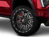 Fuel Wheels Maverick Matte Black Milled 6-Lug Wheel; 22x10; -24mm Offset (23-26 Canyon)