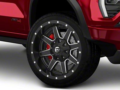 Fuel Wheels Maverick Matte Black Milled 6-Lug Wheel; 24x10; 20mm Offset (23-25 Canyon)