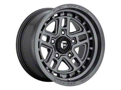 Fuel Wheels Nitro Matte Gunmetal 6-Lug Wheel; 20x9; 1mm Offset (23-25 Canyon)