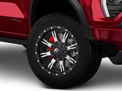 Fuel Wheels NUTZ Matte Black Machined 6-Lug Wheel; 18x9; 1mm Offset (23-26 Canyon)