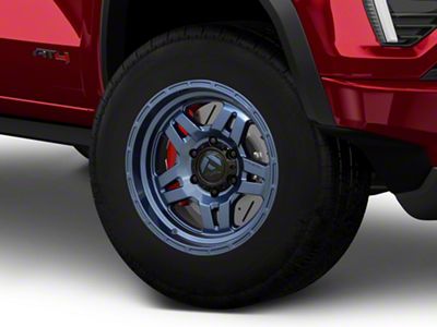 Fuel Wheels Oxide Dark Blue 6-Lug Wheel; 17x9; -38mm Offset (23-25 Canyon)