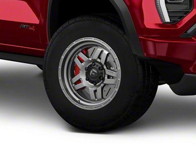 Fuel Wheels Oxide Matte Gunmetal 6-Lug Wheel; 17x9; -38mm Offset (23-25 Canyon)