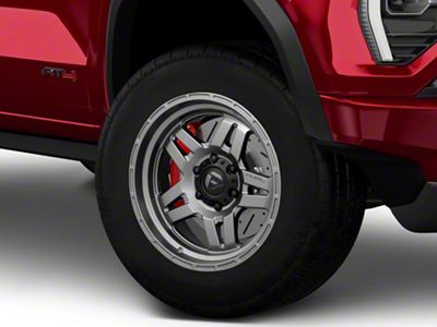 Fuel Wheels Oxide Matte Gunmetal 6-Lug Wheel; 18x9; 1mm Offset (23-25 Canyon)