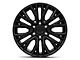 Fuel Wheels Rebar Blackout 6-Lug Wheel; 17x9; 1mm Offset (15-22 Canyon)