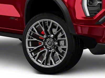 Fuel Wheels Rebar Matte Gunmetal 6-Lug Wheel; 22x12; -44mm Offset (23-25 Canyon)