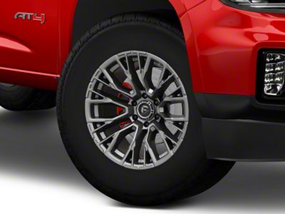 Fuel Wheels Rebar Matte Gunmetal 6-Lug Wheel; 17x9; 1mm Offset (15-22 Canyon)
