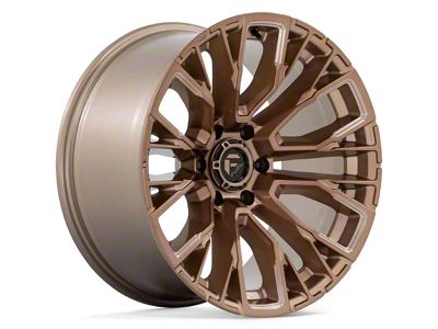 Fuel Wheels Rebar Platinum Bronze Milled 6-Lug Wheel; 20x9; 1mm Offset (23-25 Canyon)