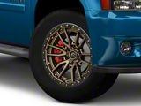 Fuel Wheels Rebel Matte Bronze 6-Lug Wheel; 20x10; -18mm Offset (23-25 Canyon)