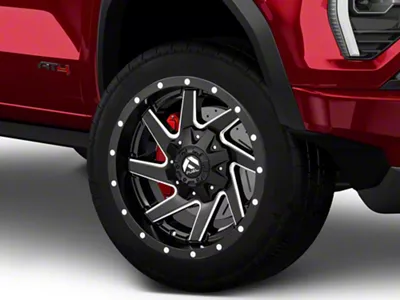 Fuel Wheels Renegade Matte Black Milled 6-Lug Wheel; 20x10; -18mm Offset (23-26 Canyon)