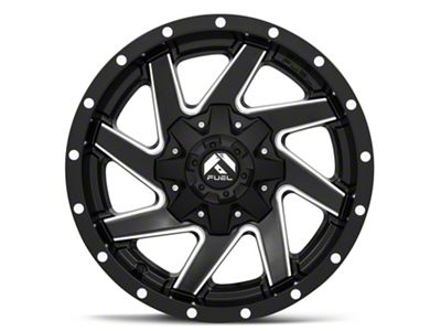 Fuel Wheels Renegade Matte Black Milled 6-Lug Wheel; 20x10; -18mm Offset (23-25 Canyon)