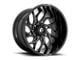 Fuel Wheels Runner Gloss Black Milled 6-Lug Wheel; 24x11; 0mm Offset (23-24 Canyon)